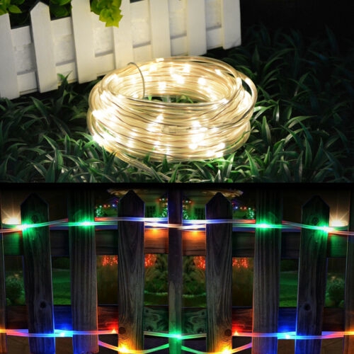 8 Modes 100 Led Fairy String Lights with Battery Remote Timer Control Operated Waterproof Copper Wire Twinkle Light