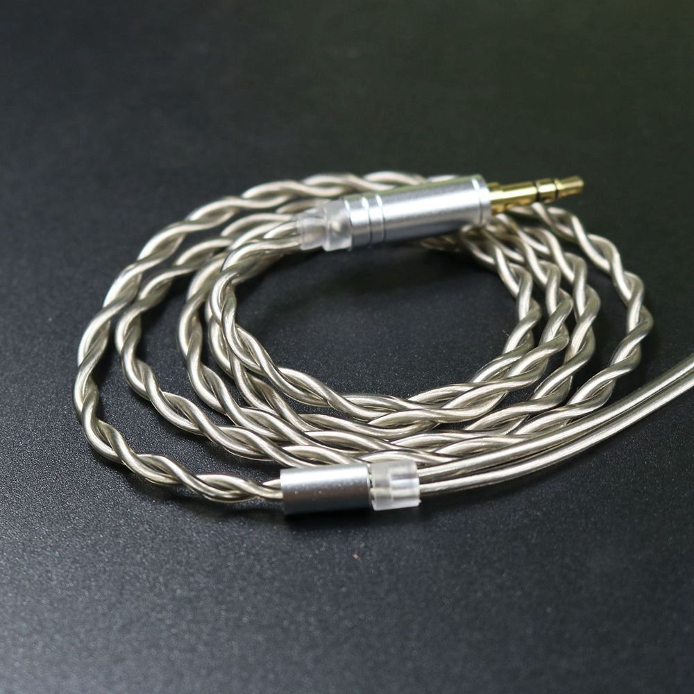 Dây Cáp Đồng Trục 6N OCC MMCX 2Pin 0.78mm QDC KZ C Pin 3.5 / 2.5 / 4.4 Cho AS16 PRO EDX PRO ZSN PRO X ESX MT1 Aria