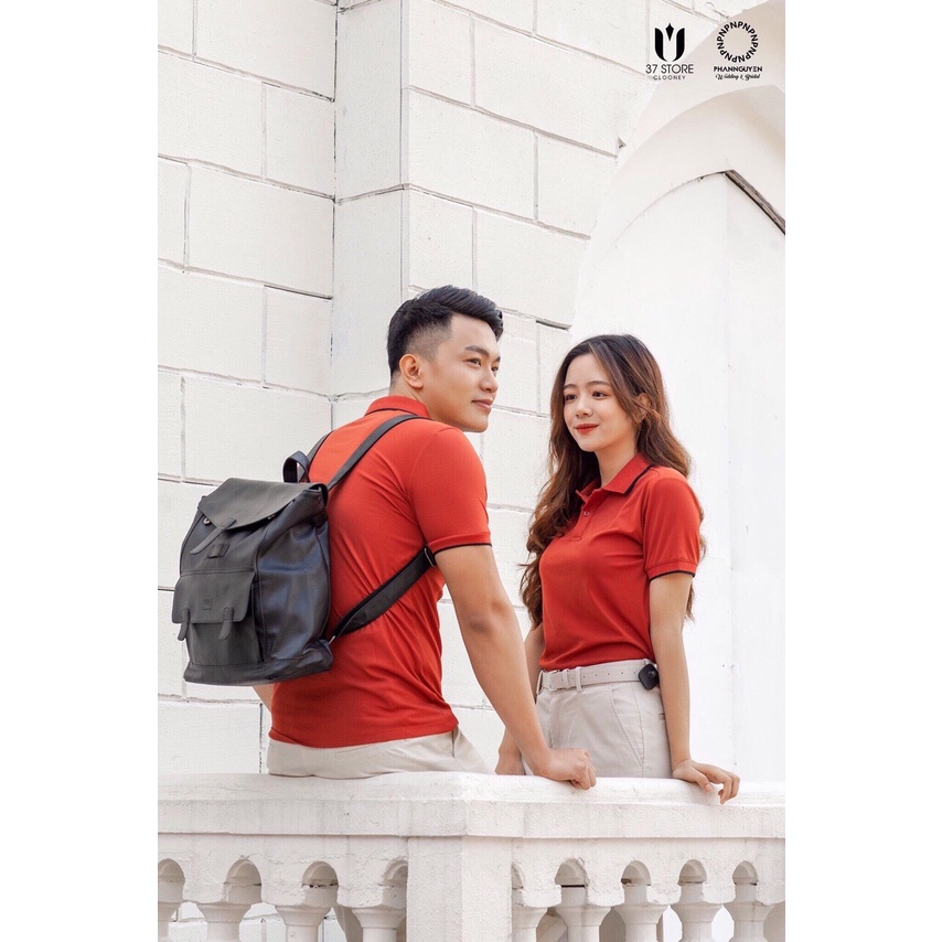 ÁO PHÔNG POLO PHỐI VIỀN - MẶC ĐỒ ĐÔI NAM NỮ SIÊU ĐẸP - PHOM DÁNG CHUẨN