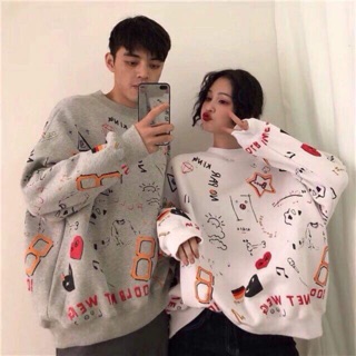 Áo sweater in hình cute