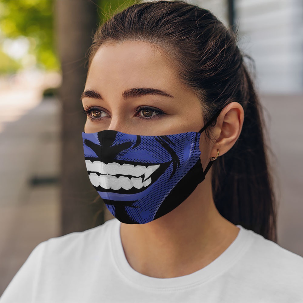 Khẩu trang vải đen hàn quốc DRAWN_1274 CARTWELL dây đeo mềm chuyên dụng đeo thoải mái không đau tai dễ thở