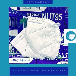 Combo 10 khẩu trang cao cấp 5 lớp N95- Khẩu trang kháng khuẩn - Khẩu trang chống dịch Nut95 -#khautrang