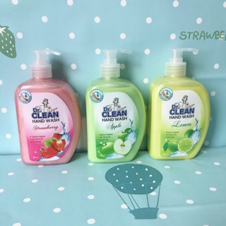 Nước rửa tay dr.clean 500ml mẫu mới