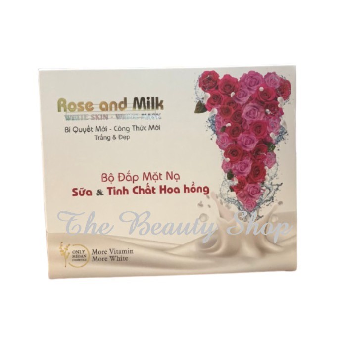 Kem dưỡng trắng da Bạch Ngọc Liên Scent Lavender 15g tặng Bộ đắp mặt nạ Sữa và tinh chất Hoa hồng