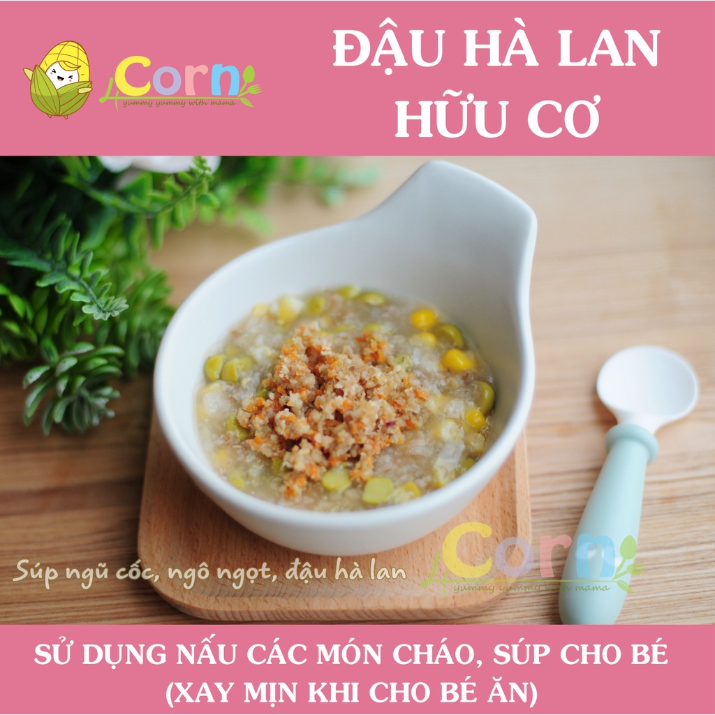 Đậu hà lan hữu cơ Markal - Cho bé 7m+