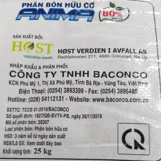 Phân Hữu Cơ Đạm Cá Hồi NA UY - Phân Bón Đạm Cá Hồi, phân hữu cơ Cá Hồi, Phân Đạm Cá Hồi