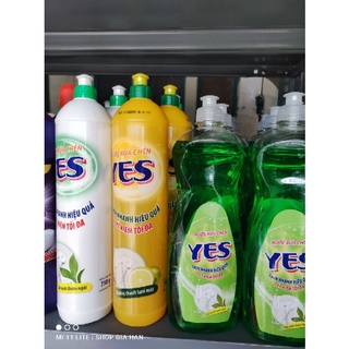 Nước rửa chén yes trà xanh 750g