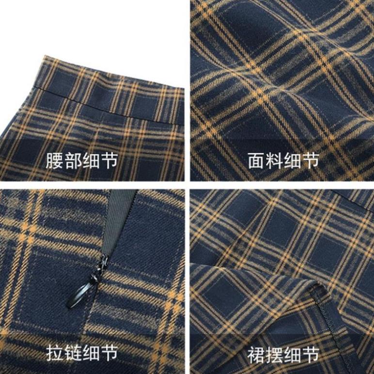 Yena Chân váy hoạ tiết sọc ca-rô phong cách Hàn Quốc năng động | BigBuy360 - bigbuy360.vn