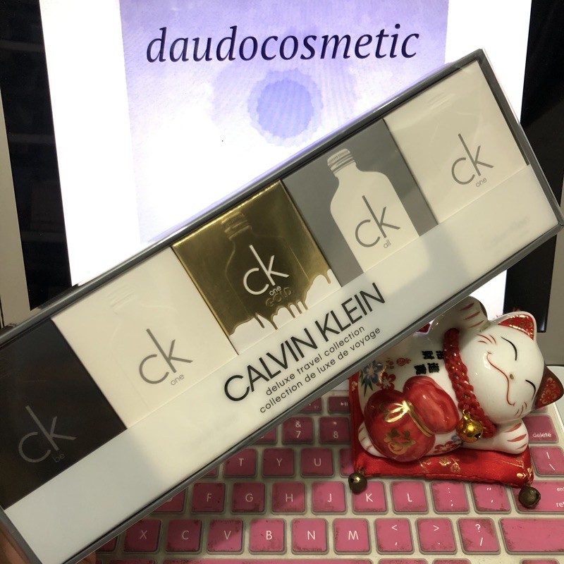 [ Set mini ] Set nước hoa Calvin Klein ck For Men 10ml