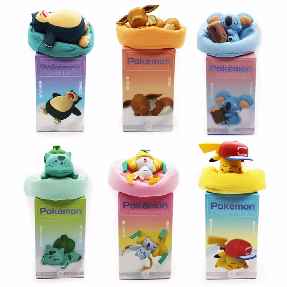 Mô hình đồ chơi chủ đề hoạt hình Pokemon nhiều kiểu dáng dễ thương