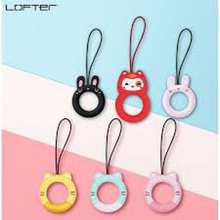 😍 Móc đeo điện thoại  Lofter 😍 tròn cực kỳ dễ thương