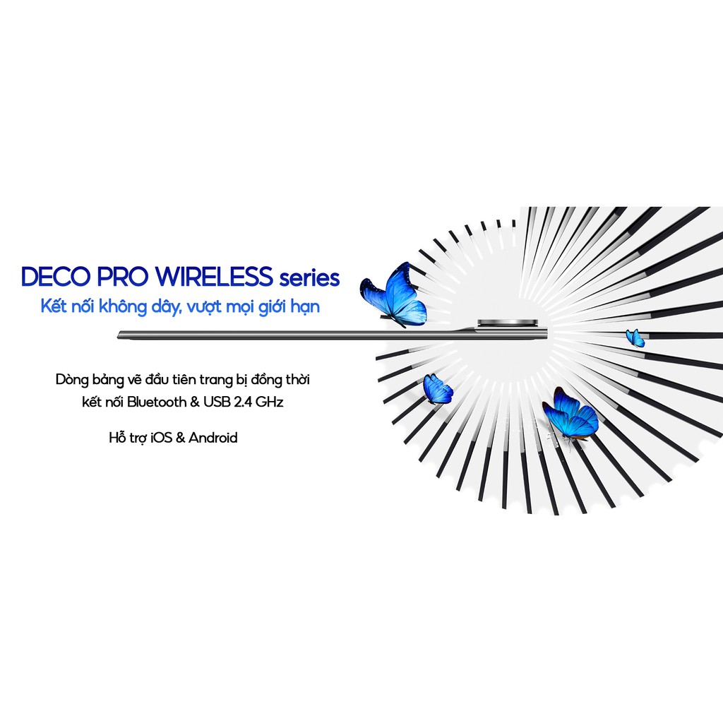 Bảng Vẽ Điện Tử XP-PEN Deco Pro Medium Wireless (MW)