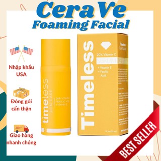 [Đủ Size] Tinh Chất Dưỡng Da Serum Timeless 20% Vitamin C + E