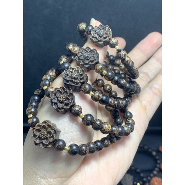 Vòng Tay Trầm Hương Mix Chamr  Sen Trầm Sánh Tự Nhiên - N97 | BigBuy360 - bigbuy360.vn