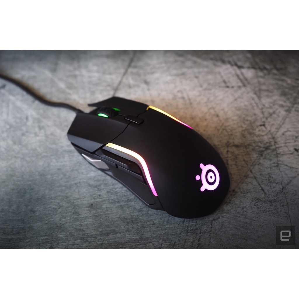 Chuột Steelseries Rival 5 RGB kết nối dây chuyên dụng game FPS/MOBA game | Tặng Kê Tay Công Thái Học