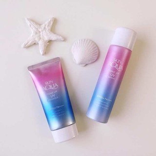 (Có sẵn + Hóa đơn) Kem chống nắng nâng tông skin aqua tone up Cream Nhật Bản