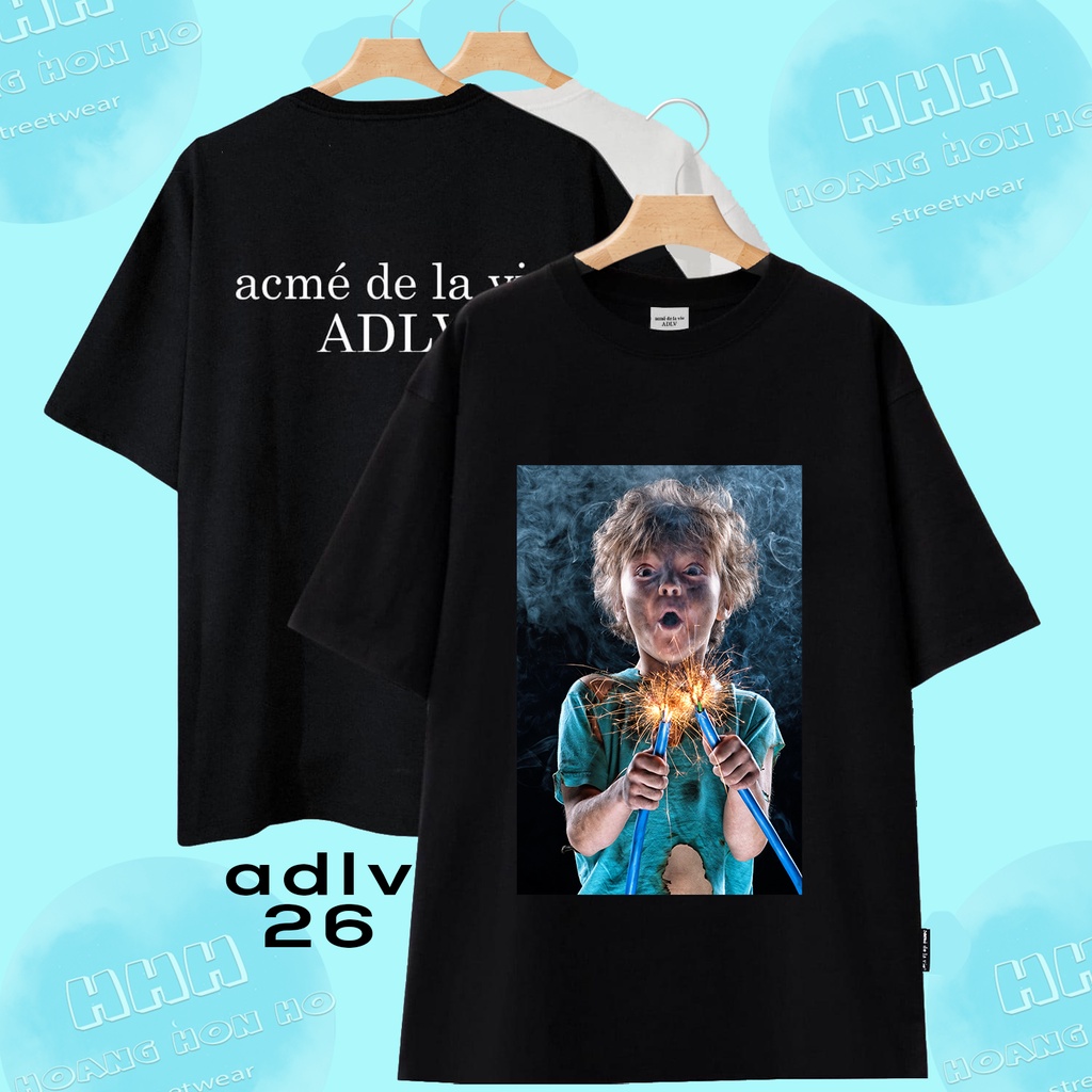 [Xịn Dày] Áo thun ADLV 350g Đen Full Tag Bọc, Full Mẫu, 26-50 - Streetwears SG - Link 2