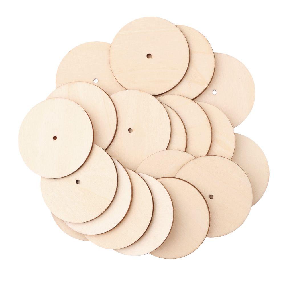 RAINBOW Set 10 Đầu Nối Bằng Gỗ Chất Lượng Cao Dùng Làm Đồ Thủ Công DIY