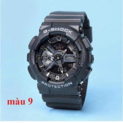 (Thẻ bảo hành 12 tháng) [HOT 2021]Đồng hồ thể thao nam G-Shock - GA110 55mm điện tử chống nước đa năng (Màu đen) - Gsock