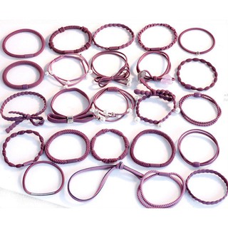 Sét 24 dây buộc tóc cao cấp xuất Nhật HD04 (Song An Eco)