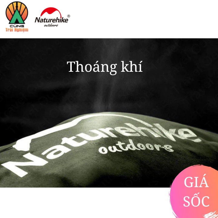 Túi Ngủ Văn Phòng, Du Lịch, kèm gối NatureHike NH20MSD07