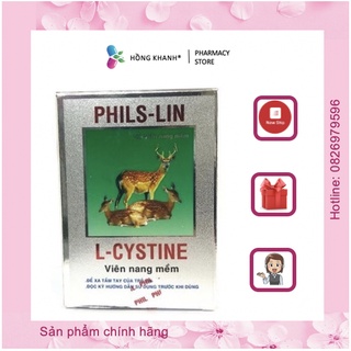 (Chính hãng) Viên uống L Cystine Phil inter Pharma hộp 60 viên