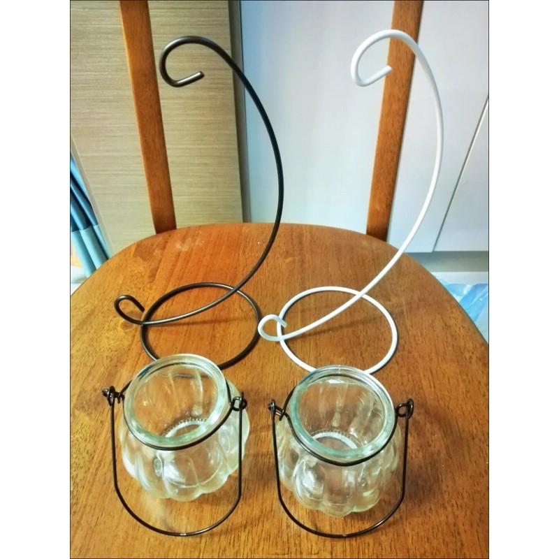 Binh cắm hoa kèm giá treo trang trí