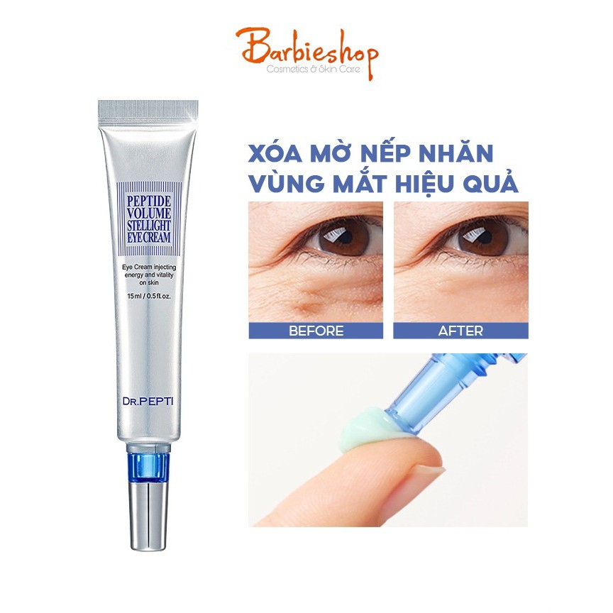 KEM MẮT DR.PEPTI VOLUME STELLIGHT EYE CREAM 15ML