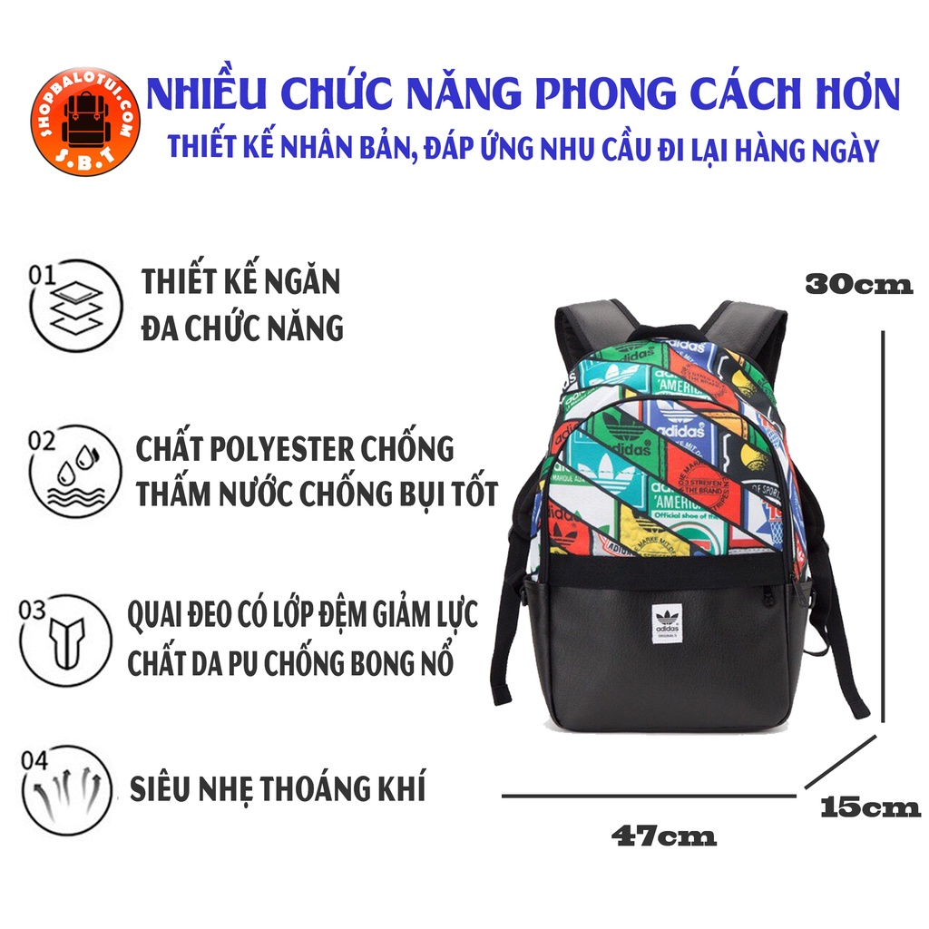 Balo đi học thời trang [ HÀNG CHẤT ] Balo thể thao Originals Tongue - CHỐNG NƯỚC TỐT Phù hợp đi học, đi chơi, du lịch