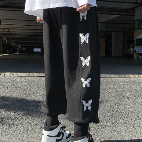 Quần thể thao in họa tiết cá tính theo phong cách hàn quốc dành cho nam