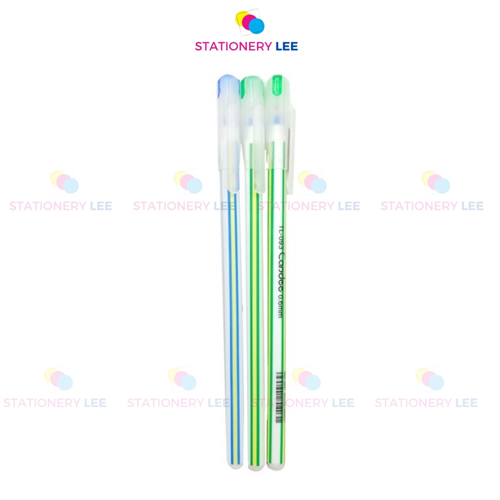 Bút bi đùn ngòi 0.6 mm Candee TL-093 (Hộp 20 cây)