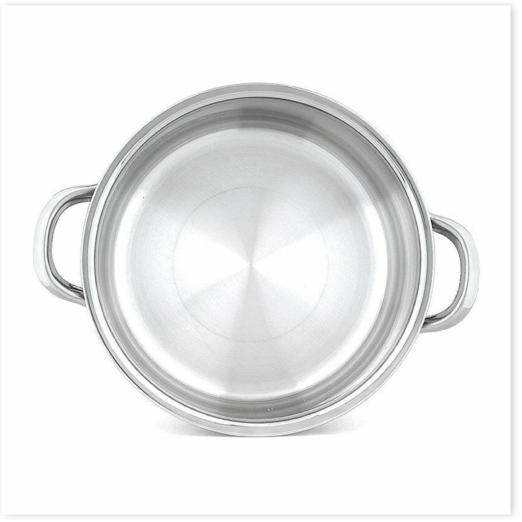 Nồi inox Vietcook nắp inox 1 đáy- size 22cm