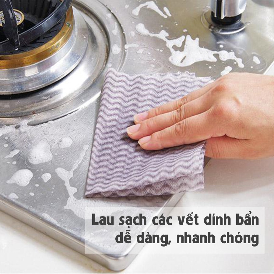 GIẤY CUỘN LAU BẾP ĐA NĂNG 50 TỜ