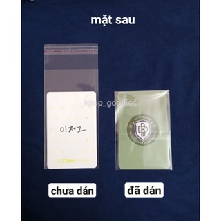 Sleeve bọc card có dán size 6*10cm