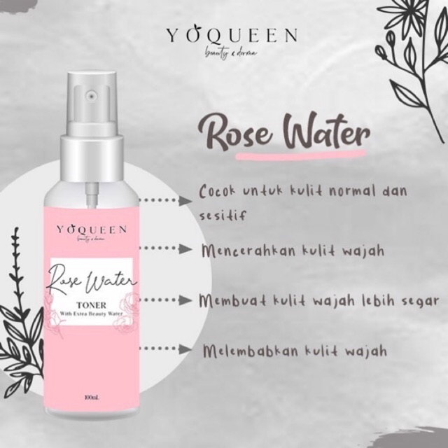 (Hàng Mới Về) Nước Hoa Hồng 100ml Mua 2