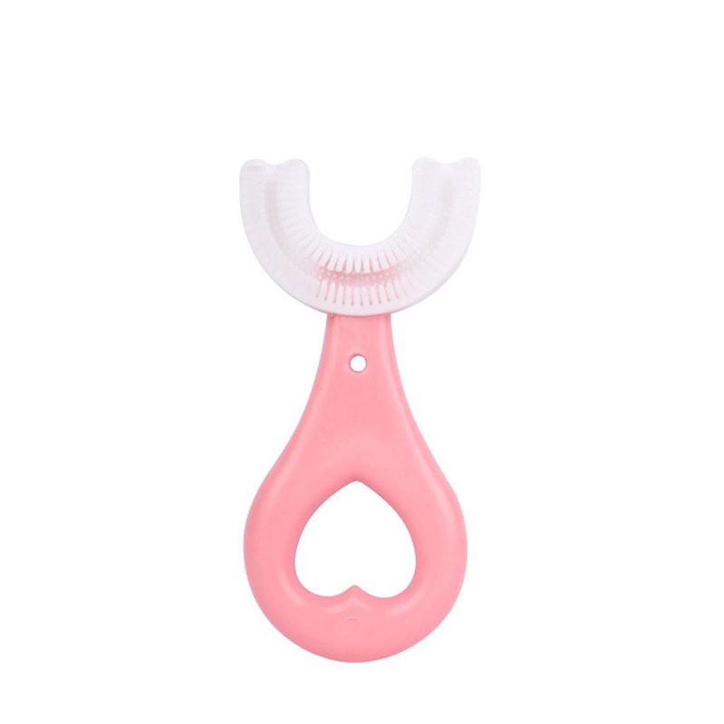 Bàn chảu đánh răng hình chữ U dành cho bé, bàn chải đánh răng cho bé từ 2-6 tuổi
