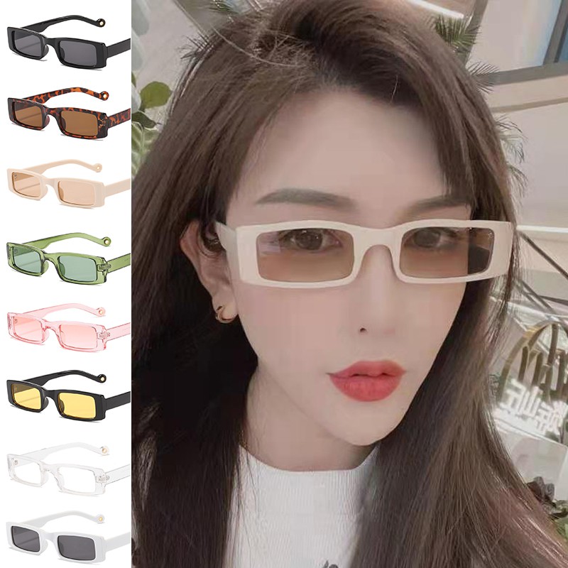 Kính mát Cermin gọng chữ nhật thiết kế thời trang cho nữ