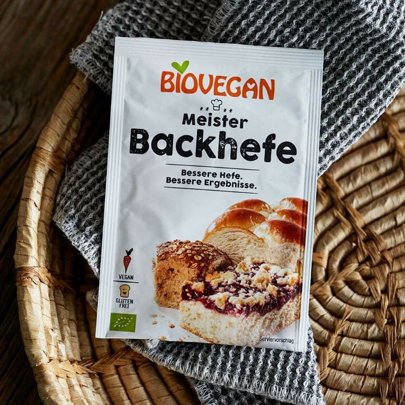Men nở ( men khô ) hữu cơ làm bánh BioVegan