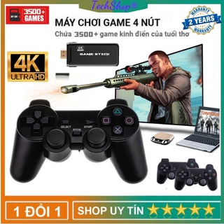 Máy Chơi Game Cầm Tay 4 Nút HDMI 3500 Trò Chơi Cổ Điển PS1/Nitendo switch/FC Compact/FC [Bảo Hành 2 Năm]