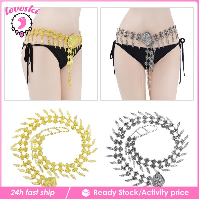 Thắt Lưng Dây Xích Màu Vàng Thời Trang Cho Nữ