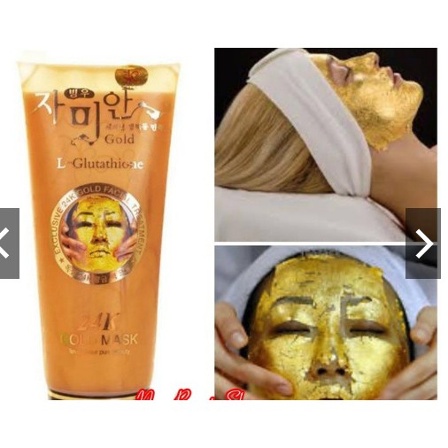 Mặt nạ vàng 24k -tungtung