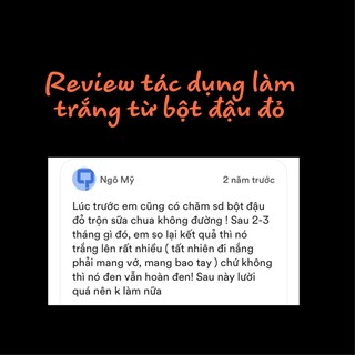 [Bột thêm] BỘT ĐẬU ĐỎ