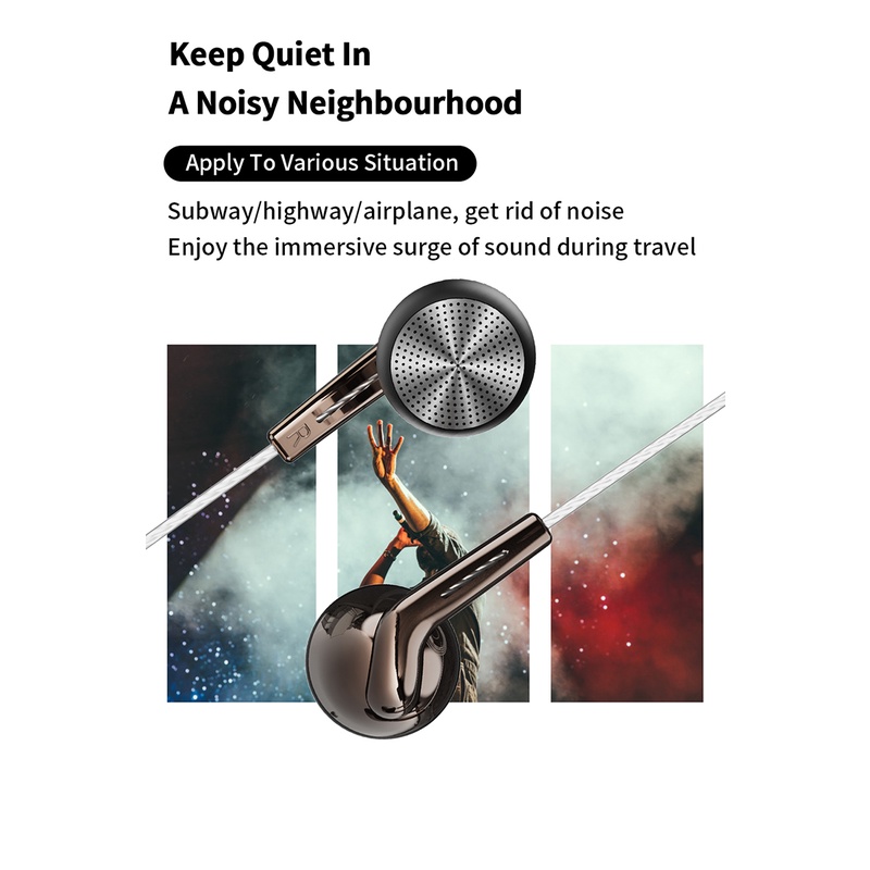 Tai nghe DJ JCALLY EP985 kích thước 14mm