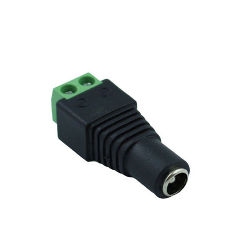 5 Dây Cáp Nối Nguồn Dc 2.1x5.5mm Cho Dây Đèn Led 3528 / 5050 / 5730