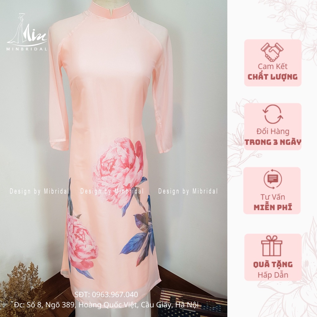 Áo dài chơi tết mà hồng lợt cực xinh cho phái đẹp | BigBuy360 - bigbuy360.vn