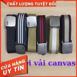 Thắt Lưng Vải Canvas 💖 Thắt Lưng Vải Giá Rẻ