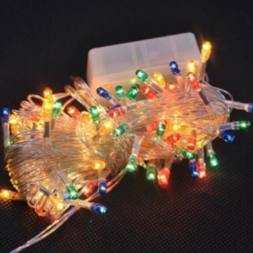 Dây đèn led nháy 8 mét nhiều màu