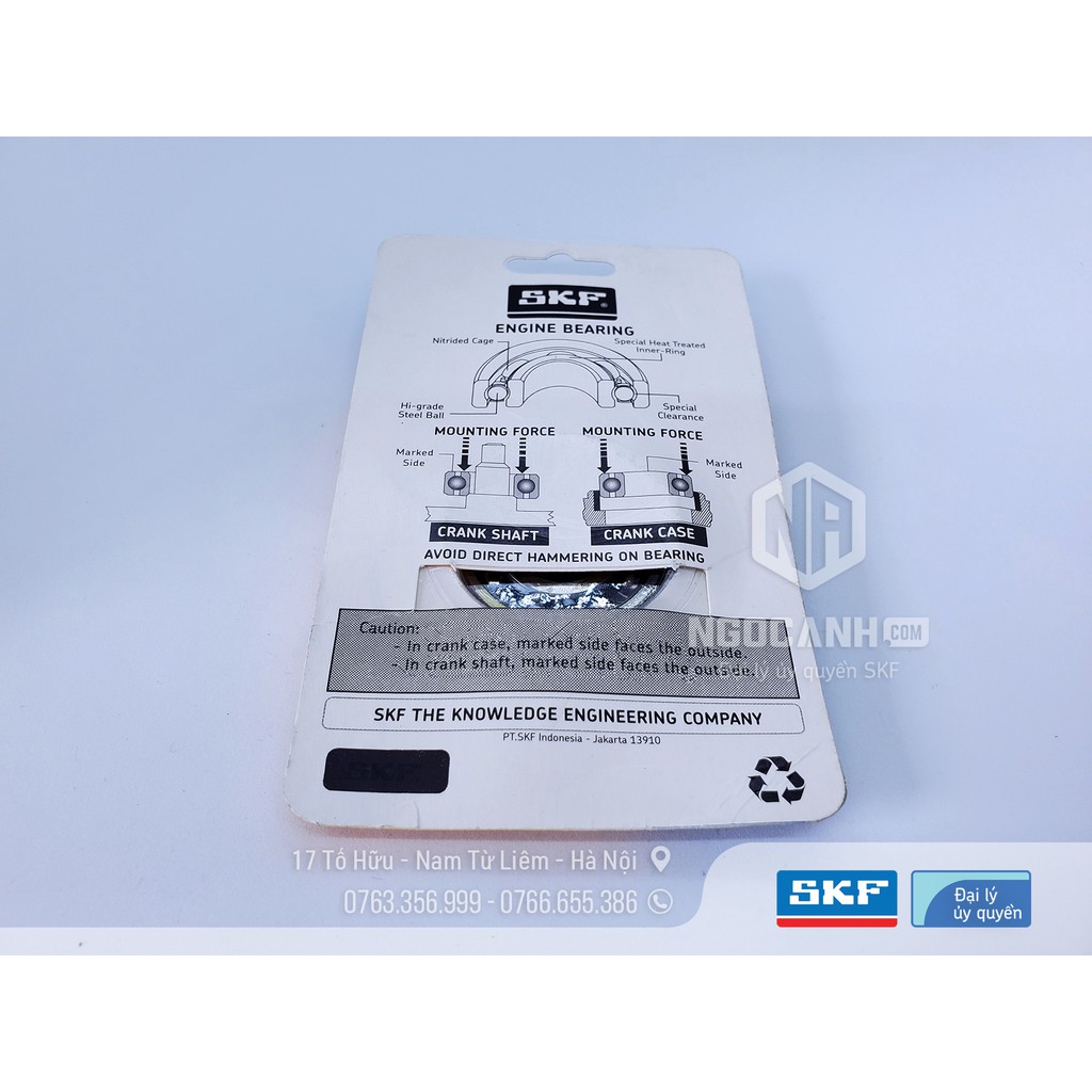 Bạc đạn xe máy SKF Enduro 6203/C3VQ633