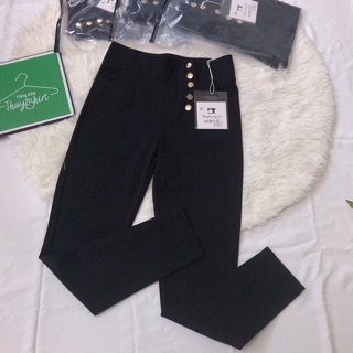 Quần legging Hàn đính khuy