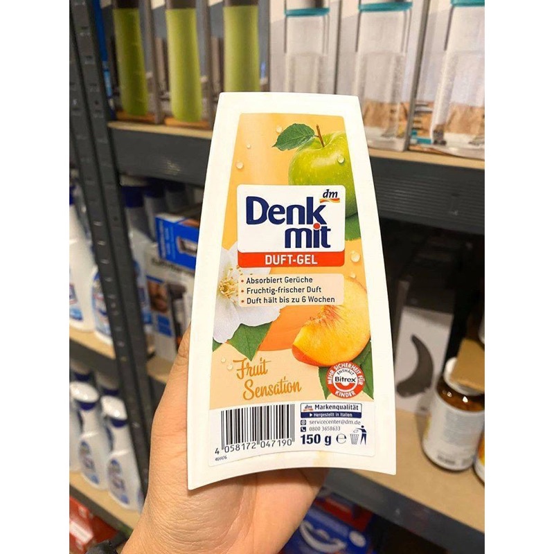 Sáp Thơm Phòng DENKMIT 150g Raumduft Gel Cosy Cotton HÀNG CHÍNH HÃNG